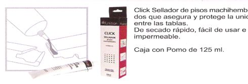 CLICK SELLADOR PARA PISOS FLOTANTES