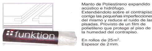 MANTO BAJO PISO